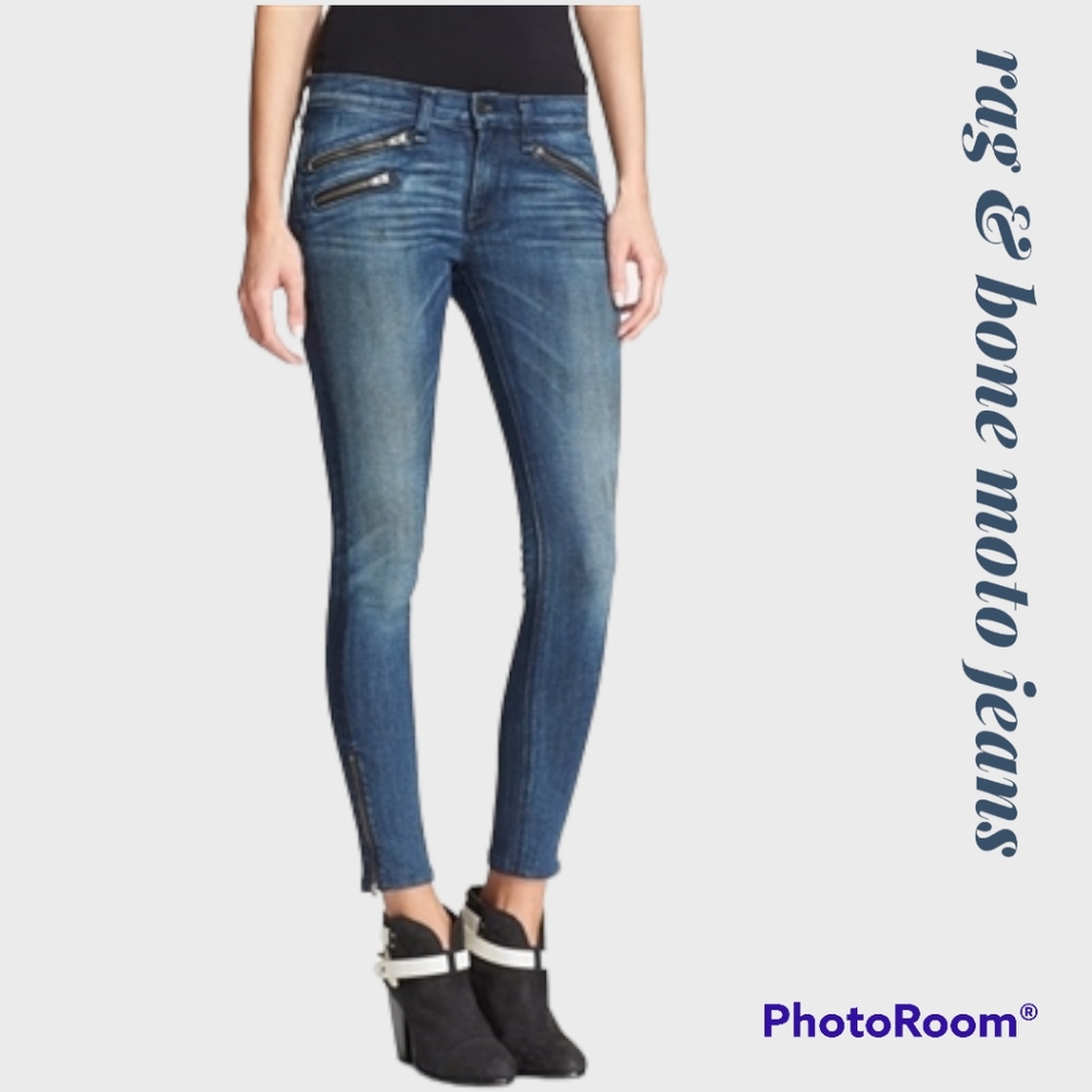 rag & bone moto jeans
